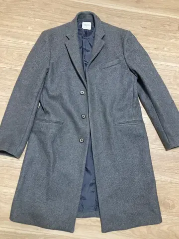 UNITED TOKYO 그레이 체스터 코트 3 L 상당