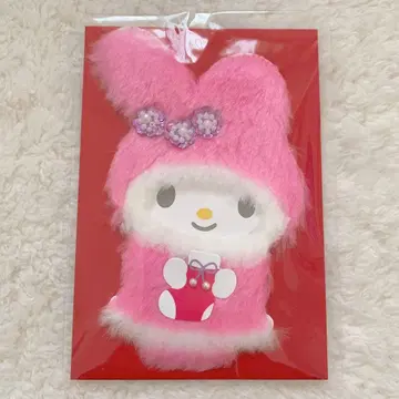 [ 헤이세이 레트로 ] 산리오 마이멜로디 복슬복슬 크리스마스 카드