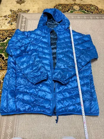 유니클로! 울트라 다운 파카 4XL 블루 계열 비교 새상품급!!