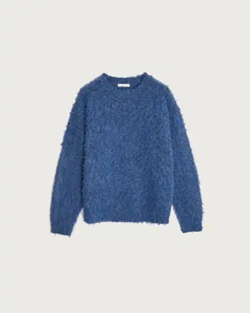 미사용 ENOF fluffy sweater 샤기 니트 2025AW