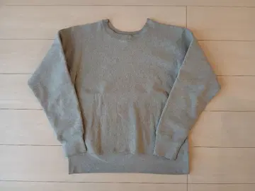 USA Champion 리버스 위브 맨투맨 복각 빨간색 단색 L 사이즈