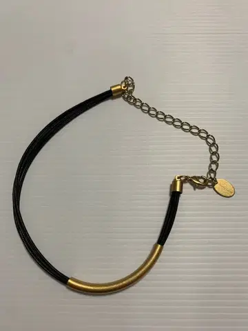 MANA 밴딩 초커 골드