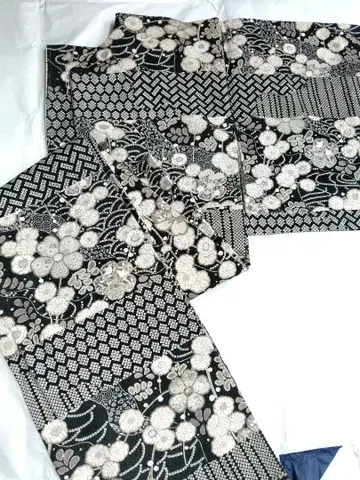 올 패턴 코몬 이중 기모노