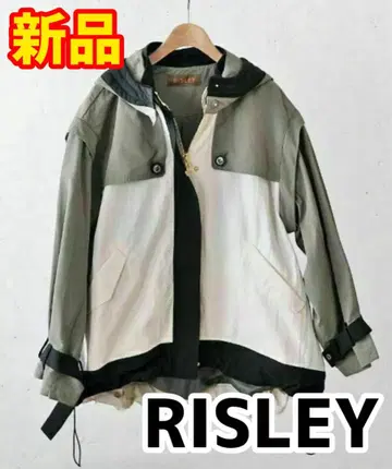RISLEY 별주 4way 트렌치 블루종