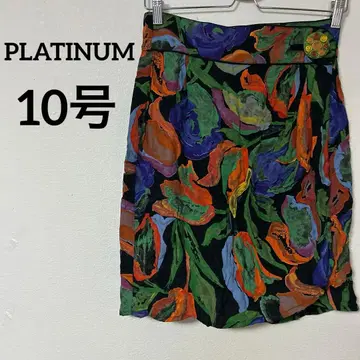 새상품급 PLATINUM 타이트 스커트 10호 스커트 여성용