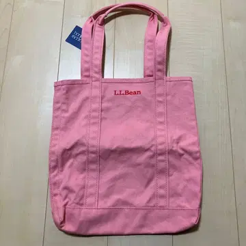 엘엘빈 핑크 토트백