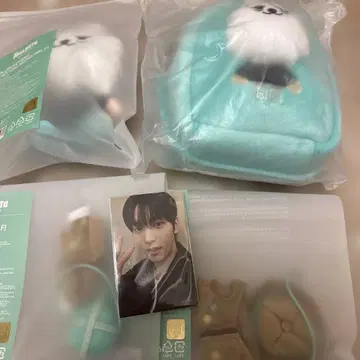 TXT 뿔바투 용몽 수빈 키링 파우치 옷 갈아입기