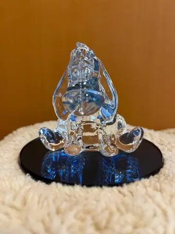 곰돌이 푸 이요르 유리 피규어 도쿄 디즈니랜드 한정판