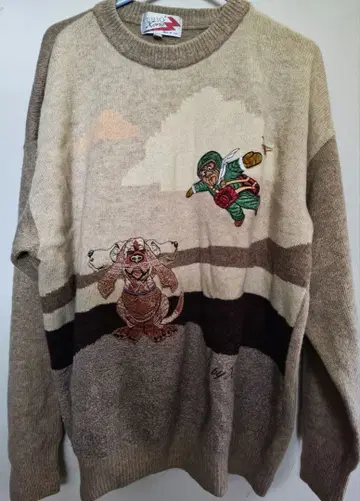 레어 빈티지 스웨터 XERIO 이탈리아제