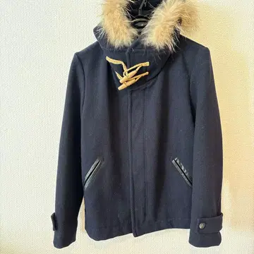 남성용 더플 코트 하프