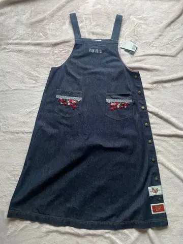 Pink House 데님 살로펫