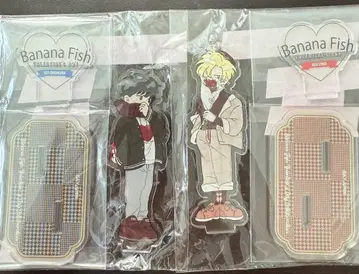 바나나 피쉬 아크릴 스탠드 발렌타인데이 ver 아쉬 & 영지 세트