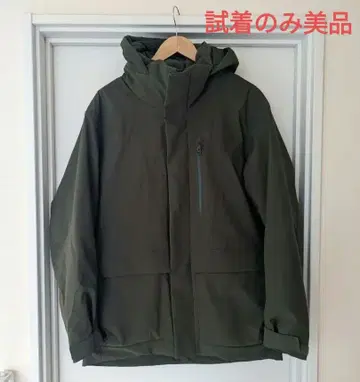 시착만 한 상품 새상품급 UNIQLO 하이브리드 다운 후드티 카키