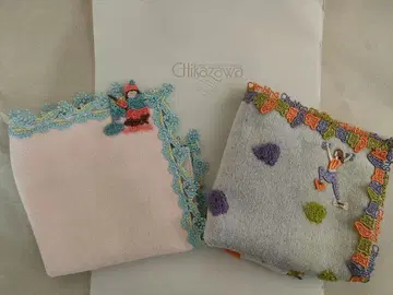 치카자와 레이스 시즌 타월 손수건 볼더링 빙어 낚시