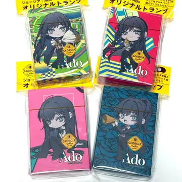 [ 미개봉 새상품 ] Ado 카드놀이 전 4종 컴플리트 세트