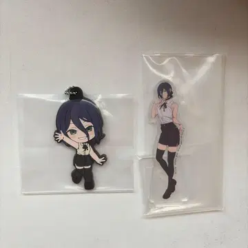 제일복권 체인소 맨 레제 편 아크릴 스탠드 러버 참 세트