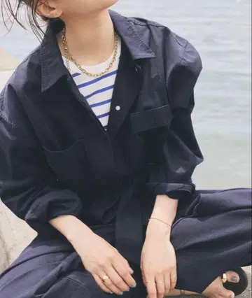 Spick&Span PAY DAY x ABEMORI 점프수트