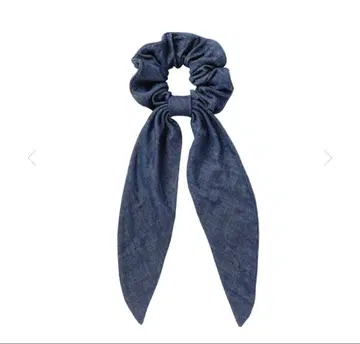 [새상품급] 알렉상드르 드 파리 데님 스크런치