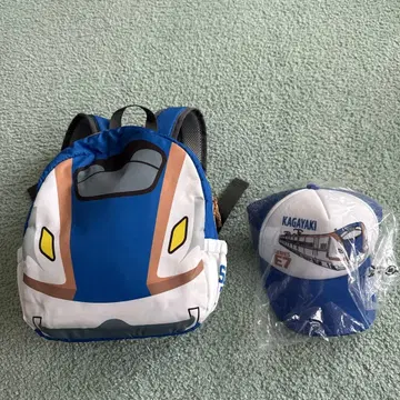 새상품 E7계 신칸센 백팩과 캡 세트