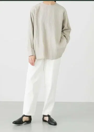 카구레 코튼 스트레치 이지 팬츠 새상품