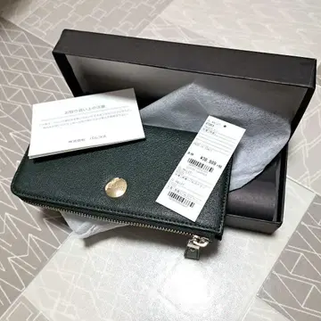 BARCOS 최강 개운 지갑 겟터즈 이이다 콜라보 그린 가죽 장지갑