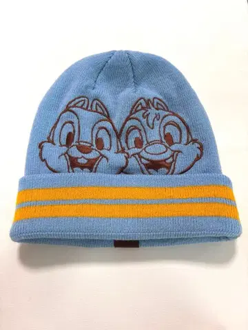 도쿄 디즈니 리조트 칩과 데일 니트 모자