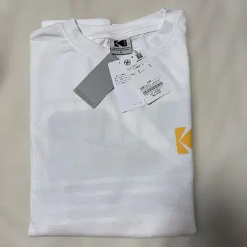 Kodak 화이트 긴팔 T셔츠 M 사이즈