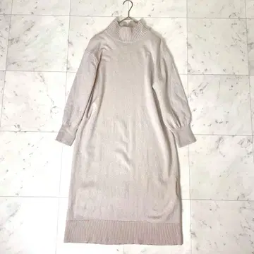 [ 새상품급 ] 23구 2022AW 캐시미어 하이넥 니트 원피스