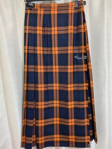 오닐 오브 더블린 체크 플리츠 스커트