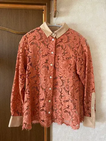 sacai 레이스 셔츠