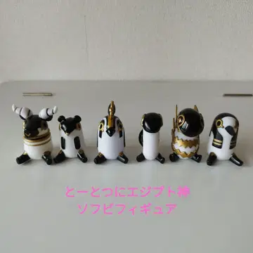 불쑥 나타난 이집트 신 소프트 비닐 피규어 6체 세트