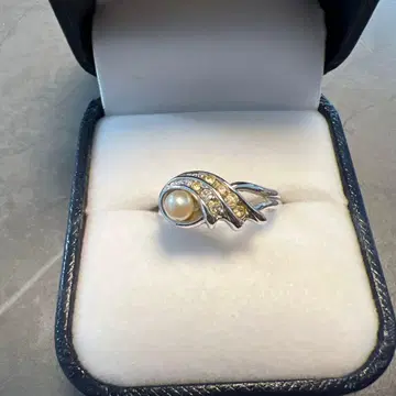 여성용 반지 반지 펄 스톤 N93