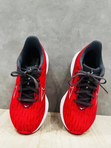 미즈노 웨이브 라이더 28 레드 25.5cm