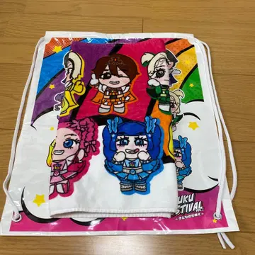 하라주쿠 페스티벌 타월 쇼핑백 새상품 시나코 리얼피스