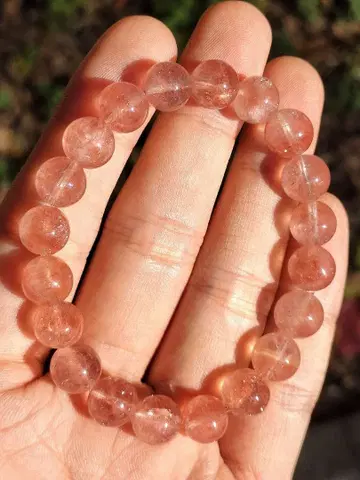 [ 기간 한정 ] 카자흐스탄 산 스트로베리 쿼츠 약 9mm