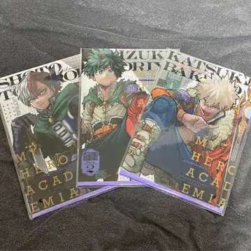 나의 히어로 아카데미아 최강 가샤 클리어 파일 3장 세트