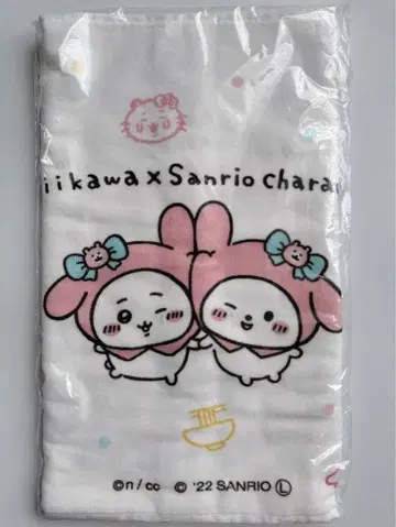 치이카와 x 산리오 캐릭터즈 페이스 타월 ( 모두 )