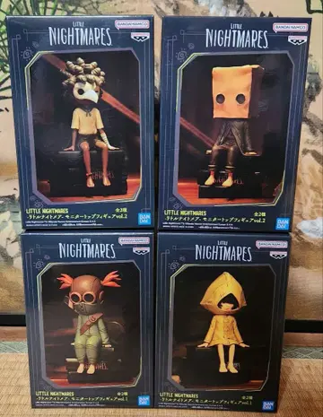 리틀 나이트메어 모니터 탑 피규어 4종 세트
