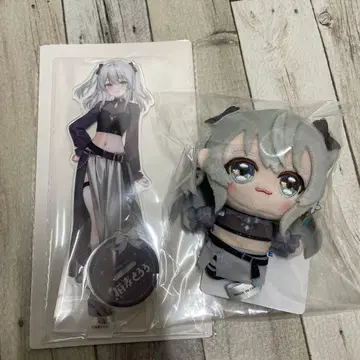 고양이 보리 토로로 GiGO 아크릴 스탠드 봉제 인형