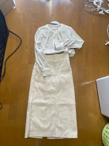 [ 로페피크닉 ] 블라우스 스커트 세트 사이즈 36