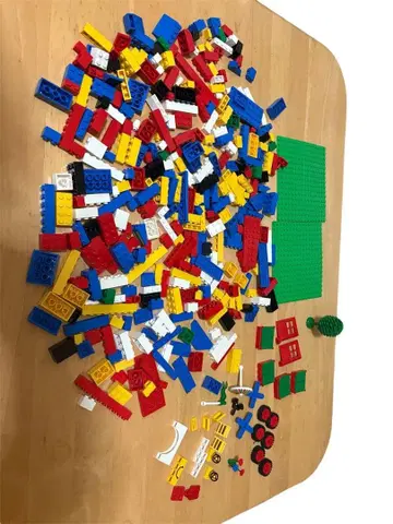 LEGO 파랑 바케츠 부품