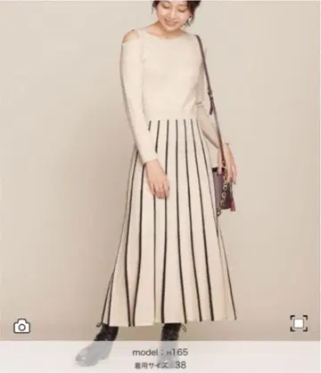 플리츠 롱 원피스