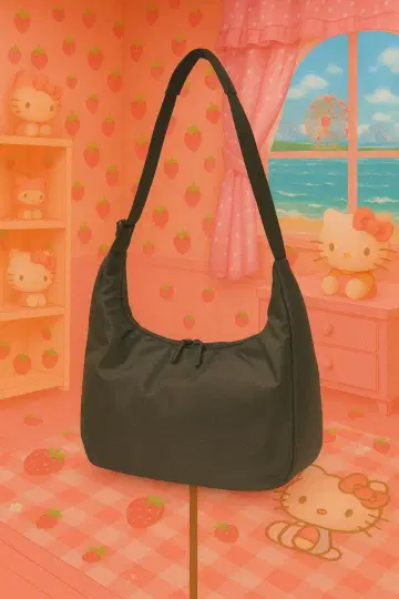 무인양품 발수 2WAY 원 숄더백 블랙