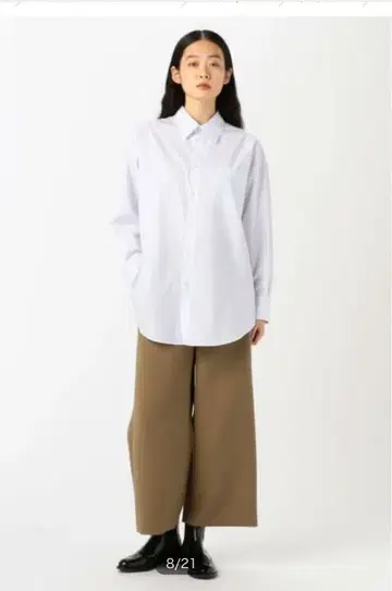 투모로우랜드 맥피 스트라이프 셔츠