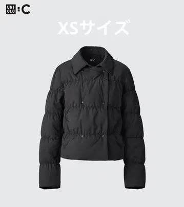 유니클로 C 숏 다운 자켓 XS