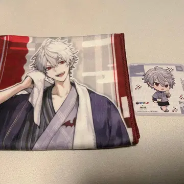 토토노우 니지산지 쿠츠하 혜택 머플러 타월 코스터