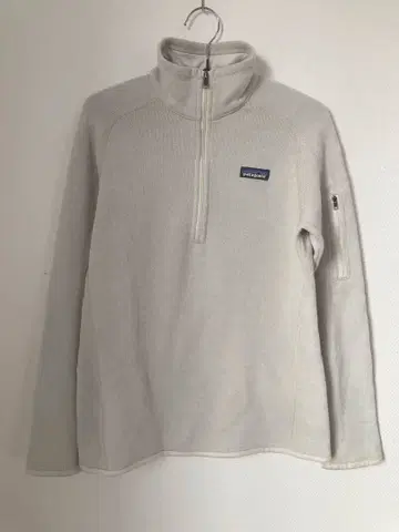 patagonia 베이지 하프 지퍼 플리스 자켓