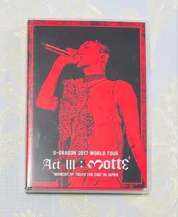 G-DRAGON 2017 WORLD TOUR Act III: MOTTE