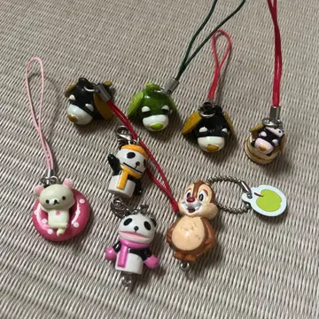 레트로 키링 세트