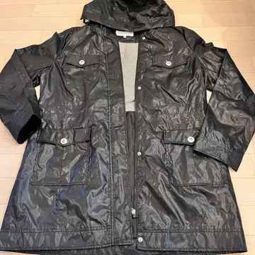 Calvin Klein 블랙 레인코트 L 사이즈